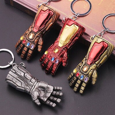 Marvel Iron Man Infinity Glove Pendant Key Holder Avengers I