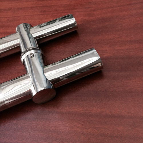 雅顾YG-0扁星点拉手玻璃门拉手孔距可调工程门控拉手不锈钢