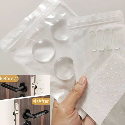 Self-Adhesive Clear Rubber Anti Slip Bumpers Feet Pads Dampe