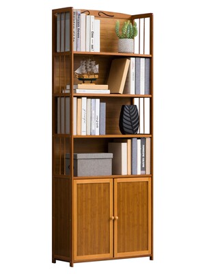 Bookshelf children storage rack bedroom living room bookcase
