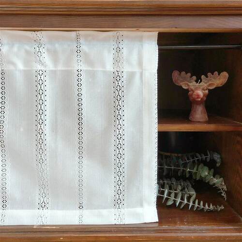 Lace Short Curtain Partition Gauze Small Curtain Cabinet Cur