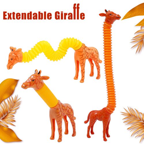 Creative Kids Adult Pop Giraffe Tube Sensory Toys Plastic Sr