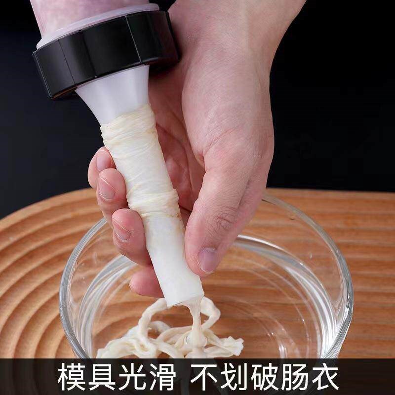 Manual Home Sausage Stuffer, Sausage Maker, Homemade Casing - 实物图