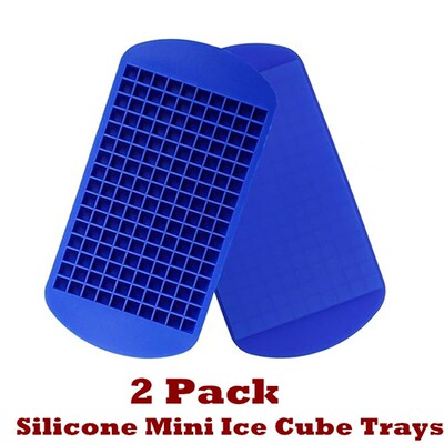 Silicone Mini Ice Cube Trays Molds Chilling Whiskey Cocktail