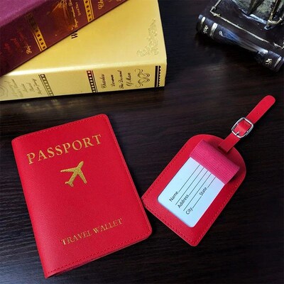Fashion  Travel Passport Cover Travel Bank Card Document Bag