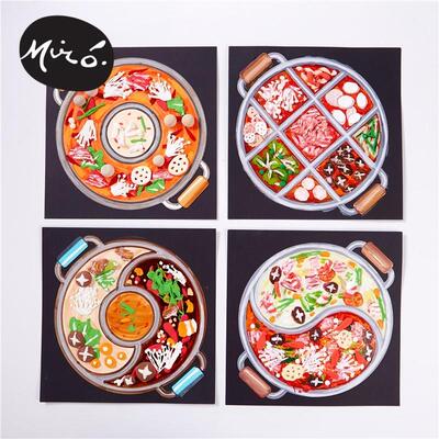 Chongqing hot pot childrens DIY material bag creative art m