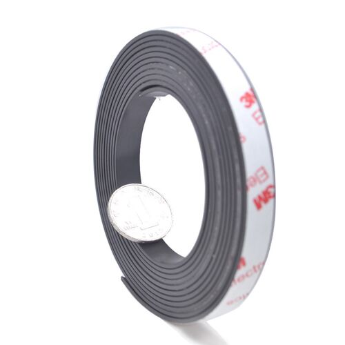 1Meter/lot Rubber Magnet 10*1.5 20*1.5 30*1.5 mm self Adhesi