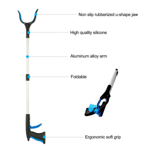 Foldable Litter Reachers Pickers Pick Up Tools Gripper Exten