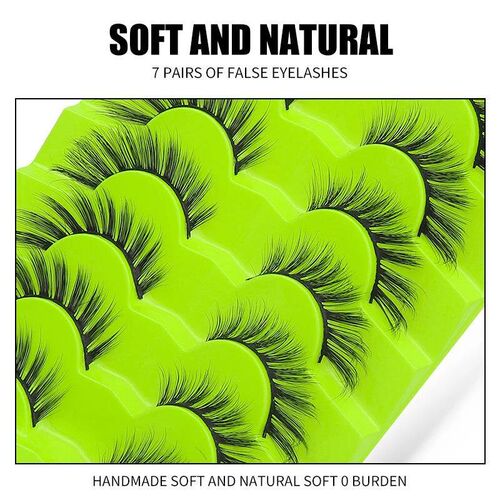 Cat Eye Lashes Mink Fluffy Natural Eyelashes Winged End lash
