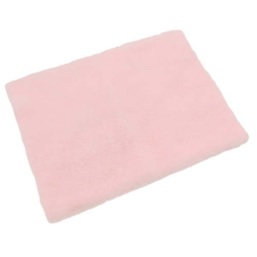 Solid Color Soft Artificial Fur A4 Fabric Patchwork Women Ba
