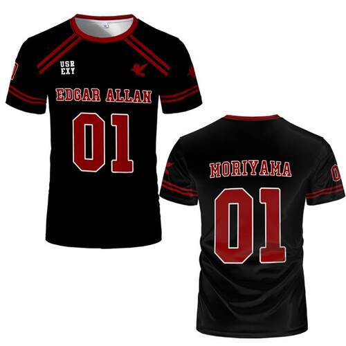 2025 New The Foxhole Court Edgar Allan Ravens Lacrosse Jerse