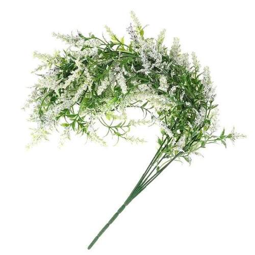 Plastic Lavender Artificial Flowers Safe Decoration Year