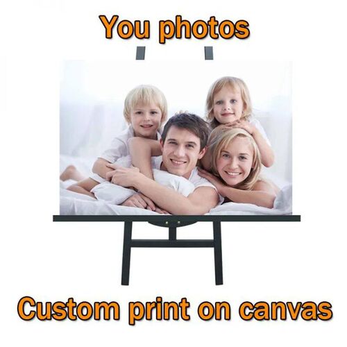 HD Custom Print Your Photos On  Waterproof Painting Spray Pr