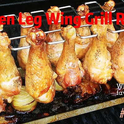 Chicken Leg Wing Grill Rack Stainless Steel