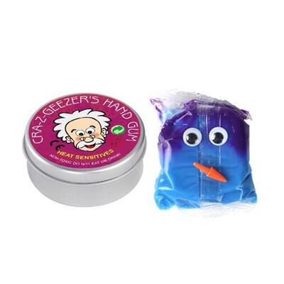 hand gum temperature change turns color slime silly putty