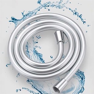 1.5/2/3m PVC Handheld Shower Head Hose Flexible Anti Winding
