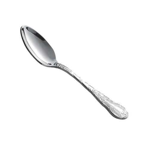 Royal Style Spoon Jasmine Relief Mirror Coffee Dessert