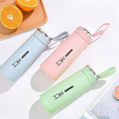 Glass Water Bottle Leak-proof Bpa Free Eco-friendly Kids Sch