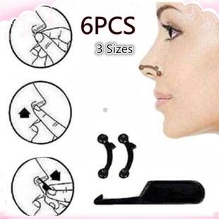 6PCS/Set 3 Sizes Beauty Nose Up Lifting Bridge Shr Massag
