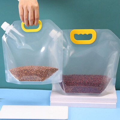 1-5PCS Reusable Grain Moisture-proof Sealed Bag Grain Storag