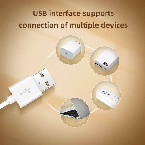 Led Light Tube Reading Lamp Learning 3colors Leds Night With