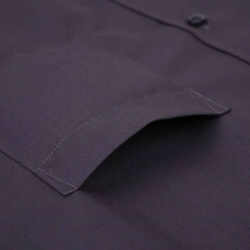 2023 New Mens Dress Shirt Solid Color Plus Size 8XL Black W