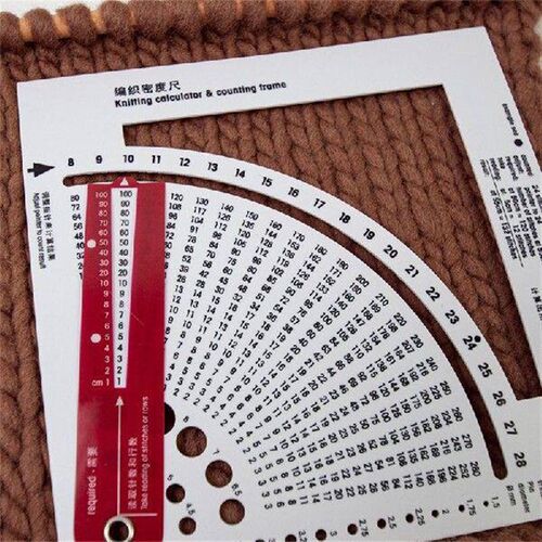 AB08-Knitting Gauge Converter Calculate Number Of Stitches