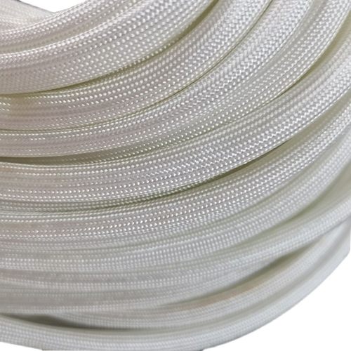 耐高温玻璃纤维管定纹管线护管阻燃绝缘管玻纤管黄腊管