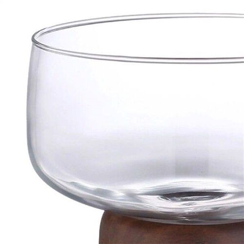 Glass Salad Bowl Dessert Bowl Fruit Dessert Plate Container