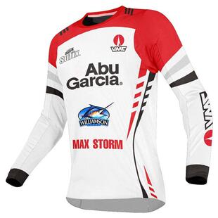 ABUGARCIA Summer long-sleeved fishing shirt motocross retr