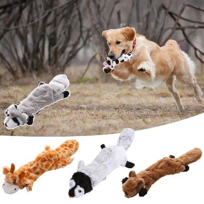 Durable Pet Bite Toy Built-in Sound Interactive No Odor Pet
