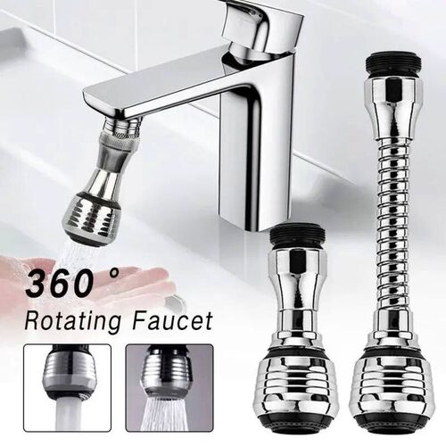 360 Adjustment Kitchen Faucet Extender Dual Mode Water Sav