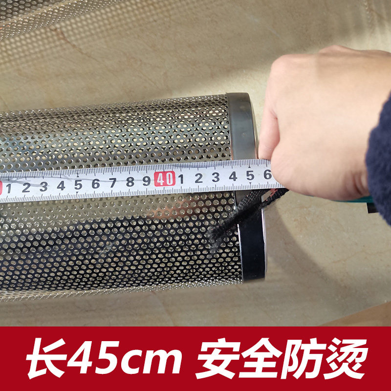 内径10.厘米公分柴火炉土灶家用不锈钢防烫网柴火灶烟管农村烟囱