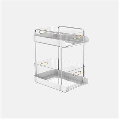 A drawer shelf cosmetics collection box for desktop skin-pro