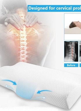 Memory Foam Bed Orthopedic Pillow Neck Protection Slow Rebou