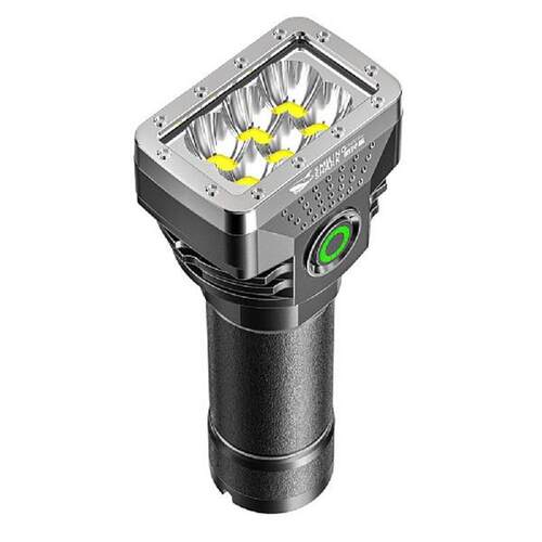 6 LEDs Emergency Flalight Portable Fla Light Torch USB