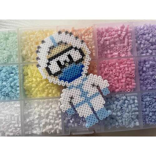 2.6mm/1000pcs bag Mn  Perler Hama Beads ron Beads for Kds Dy