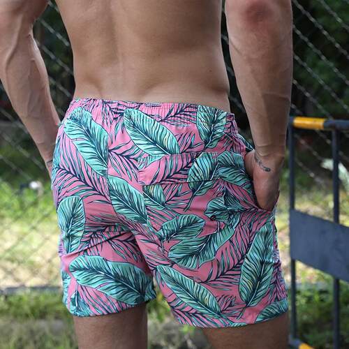 Swimming Trunks Swim Shorts Pants Men Swimsuit Plus Clothes