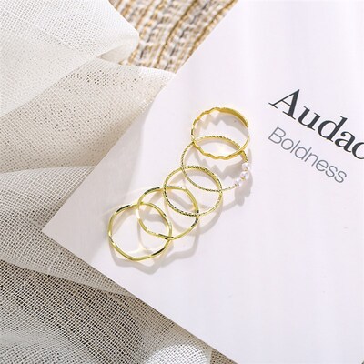 Hot Joint Rings index finger knuckle tail ring suit 关节尾戒
