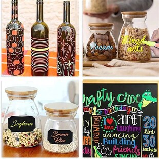 8PCS/Set Liquid Chalk Marker Pens Erasable Multi Colored Hig