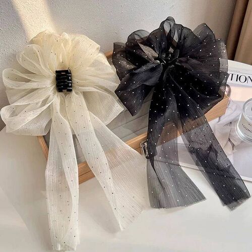 Large Bow Hair Claw Clip New Hairpin for Women Korean Sweet