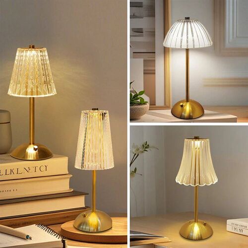 LED Table Lamp Touch Sensor Dimmable Desktop Night Light Rec
