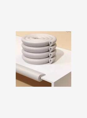 Baby table bubble wrap angle of a U-shaped glass edging tabl
