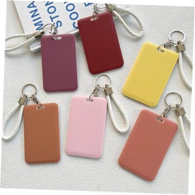 Card Campus Access Door Credit Card Holder Bag Set Key Chain