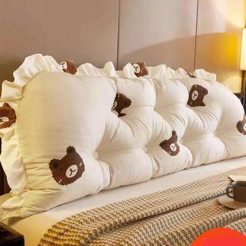 cartoon headboard soft bag bed cushion big back tatami mat s