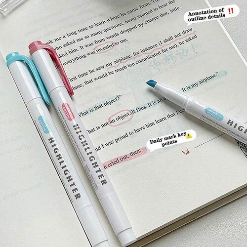 15Colors Highlighter Pen Set Fluorescent Drawing Markers Hig