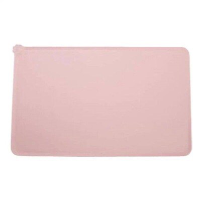 New Dog Food Mat Solid Color Silicone Pet Food Pet Washing