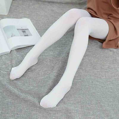 Spring Candy Color Kids Pantyhose Ballet Dance Tights for Gi