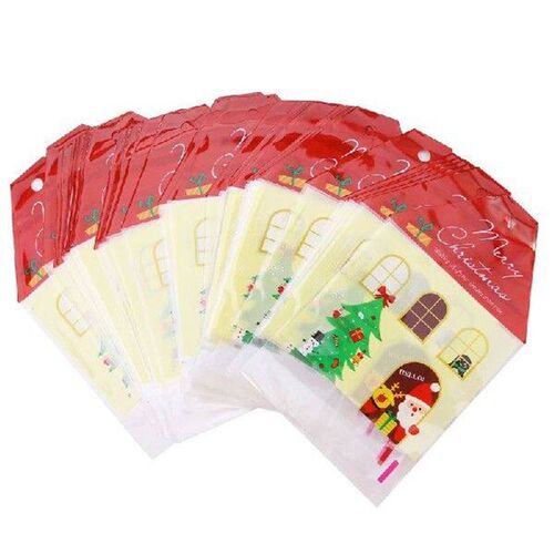 50Pcs Plastic Package Bags Convenient Durable Multipurpose