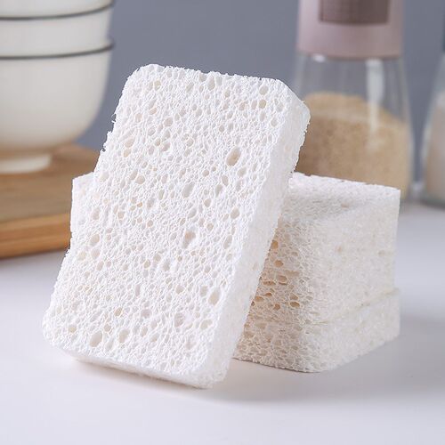 Thickened Pulp Cotton Kitchen Dishwashing Colorful Pulp Spon
